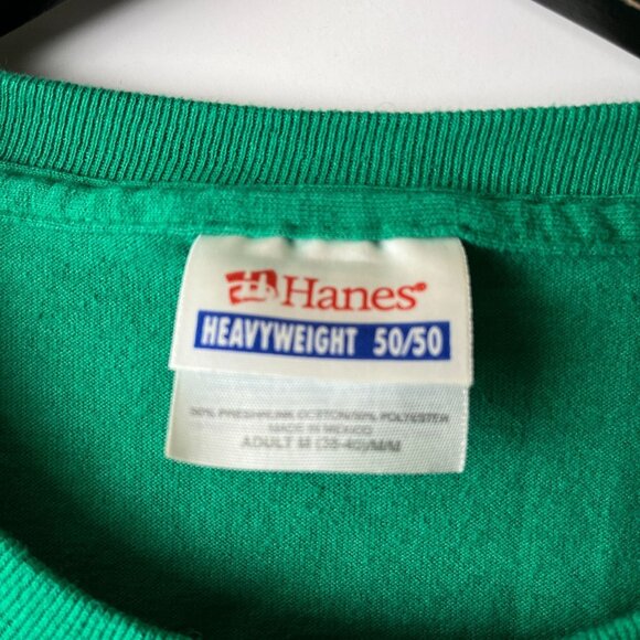 2003 Vintage Y2K Have An Irish Day T Shirt Green Medium M Graphic Tee 50/50 - Picture 11 of 12